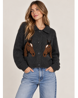 Vero Moda Cavallo Cardigan | Charcoal