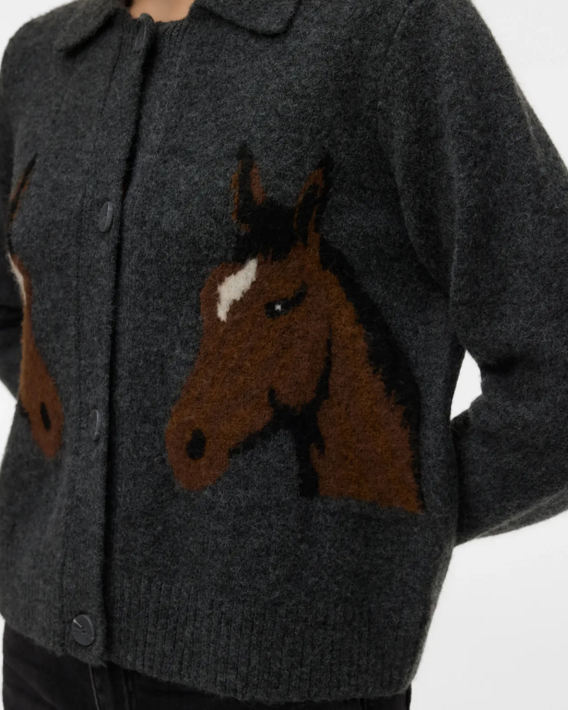 Vero Moda Cavallo Cardigan | Charcoal