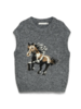 Vero Moda Marianna Vest | Charcoal