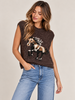Vero Moda Marianna Vest | Chocolate