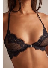 Free People Fiona Front-Close Bralette | Black