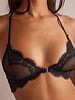 Free People Fiona Front-Close Bralette | Black