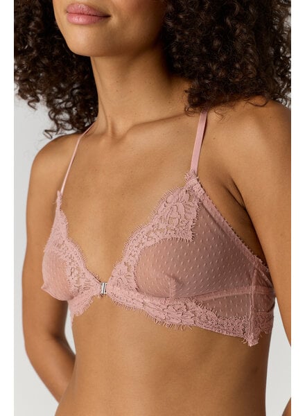 Free People Fiona Front-Close Bralette | Dusty