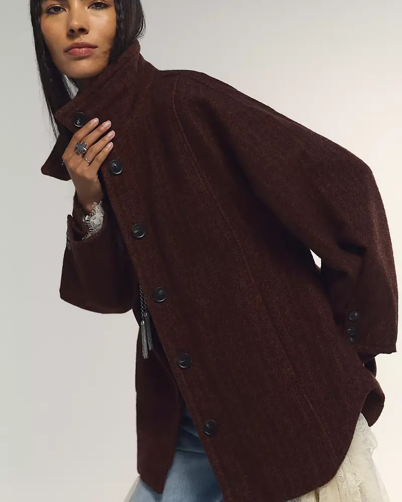 Free People Beau Cocoon Coat