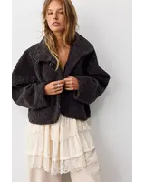 Free People Softest Touch Jacket | Charcoal