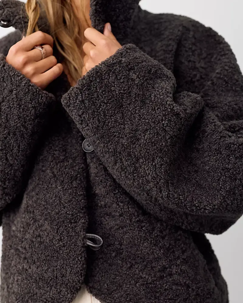 Free People Softest Touch Jacket | Charcoal
