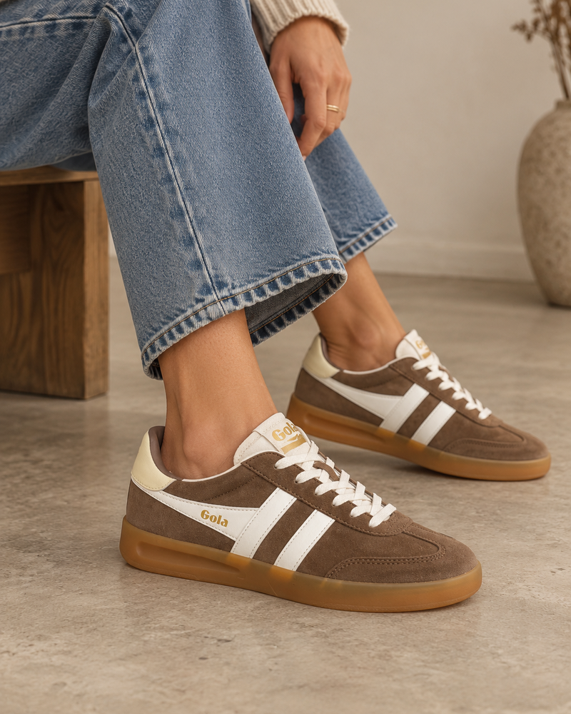 GOLA Cyclone Sneaker | Otter/Buttermilk
