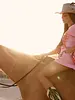 Sabbi The Flaming Cowboy Tee | Pink