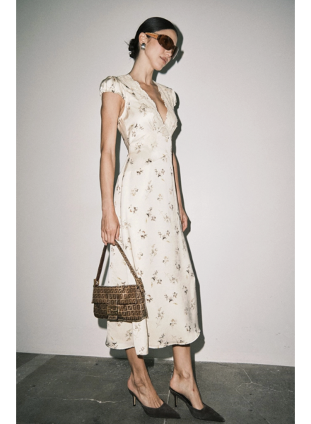 Margaux Floral Midi Dress