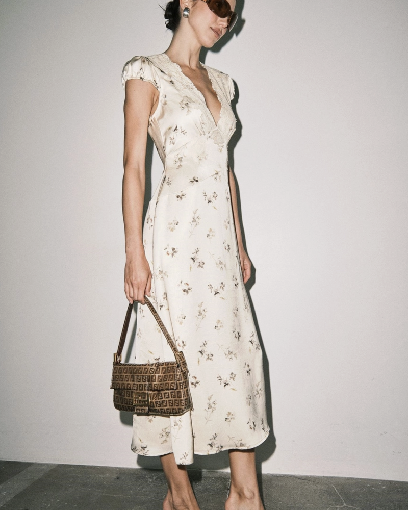 Margaux Floral Midi Dress