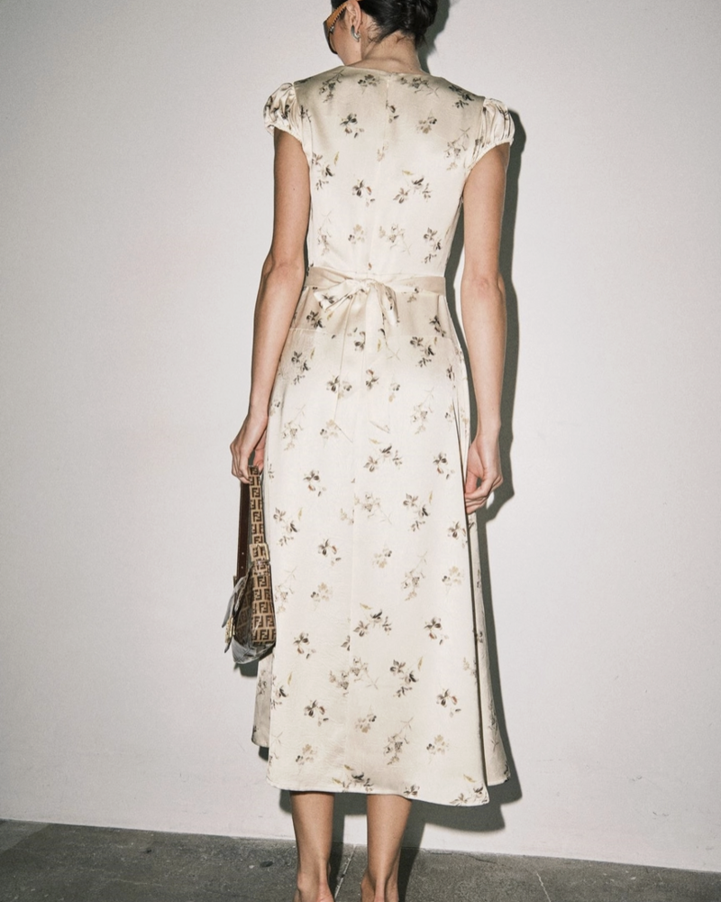 Margaux Floral Midi Dress