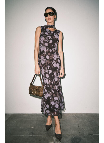 Noelle Chiffon Maxi Dress