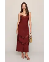 Z Supply Bruna Lace Inset Midi Dress