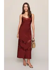 Z Supply Bruna Lace Inset Midi Dress