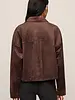 Z Supply All Day Cropped Suede Jacket