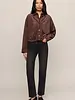 Z Supply All Day Cropped Suede Jacket