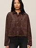 Z Supply All Day Cropped Suede Jacket