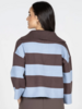 Estelle Rugby Zip Sweater | Blue