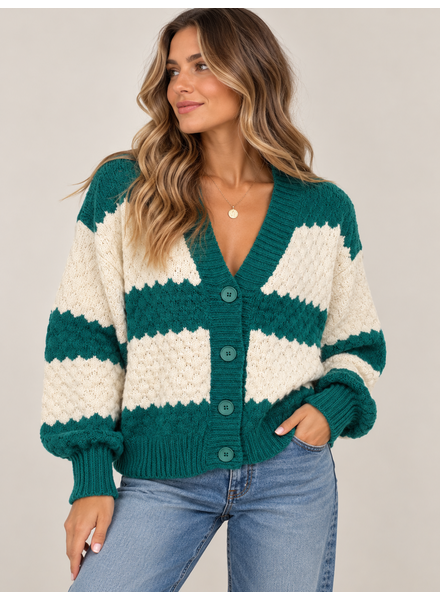 Stones Striped Cardigan
