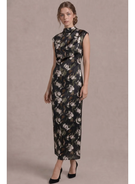 Tiana Satin Maxi Dress