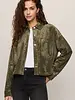Z Supply All Day Cropped Suede Jacket