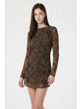 Harper Leopard Mini Dress