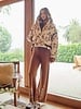Toni Horse Print Quilted Jacket