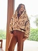 Toni Horse Print Quilted Jacket