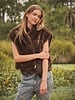 Fonda Faux Fur Reversible Quilted Vest