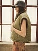 Fonda Faux Fur Reversible Quilted Vest