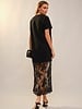 Larae Oversized Lace Midi Dress