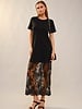 Larae Oversized Lace Midi Dress