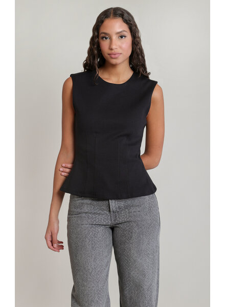 Kelti Cinch Waist Top