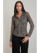 Lonnie Leopard Blouse