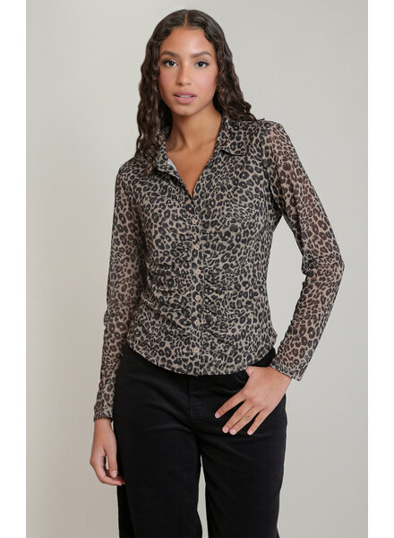 Lonnie Leopard Blouse