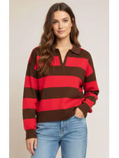 Dillian Stripe Polo