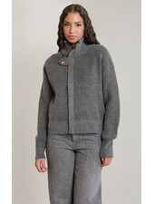 Foxy Zip Up Cardigan