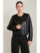 Kimmie Faux Leather Jacket