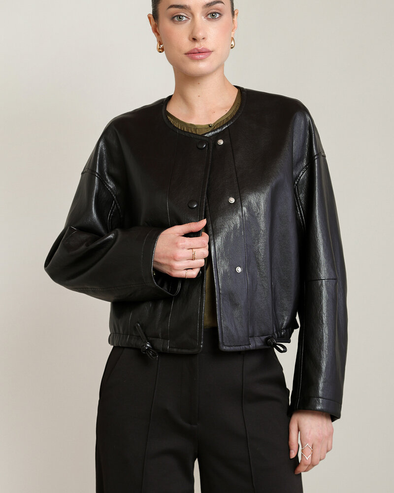 Kimmie Faux Leather Jacket