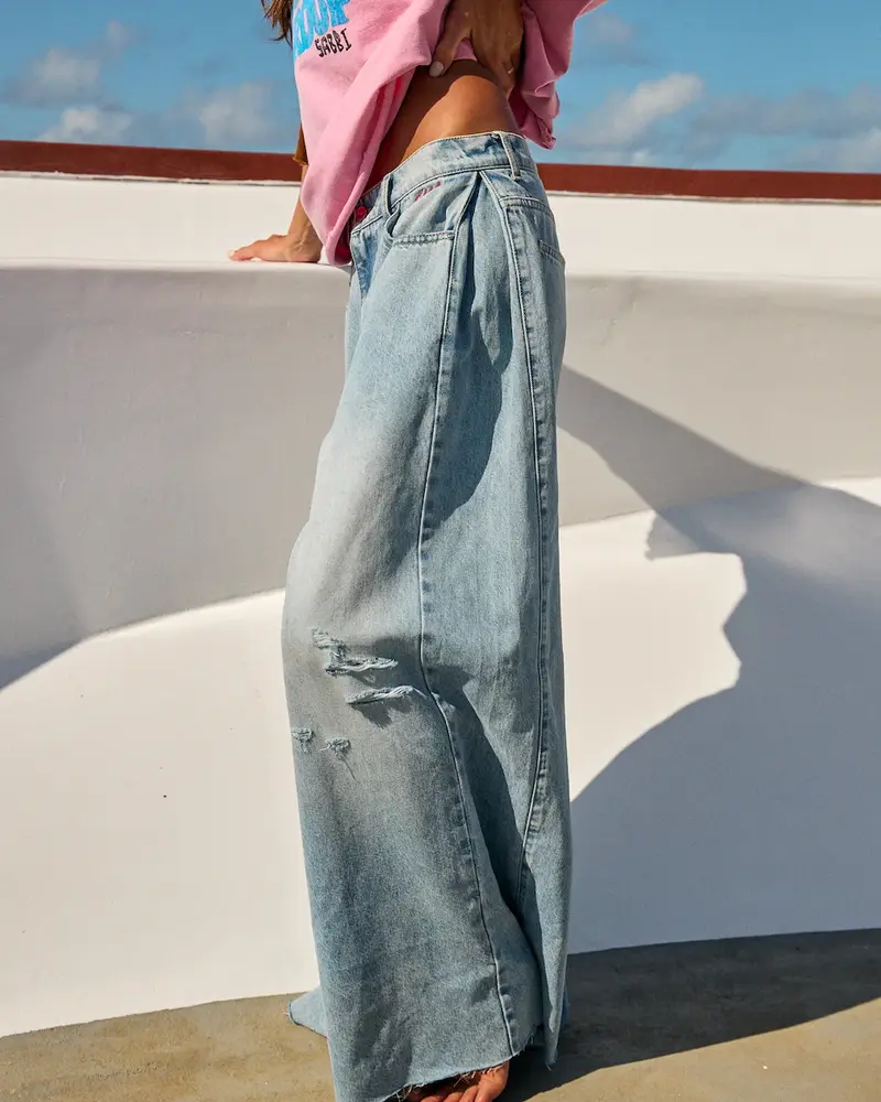 Sabbi The Wide Leg Denim Jean