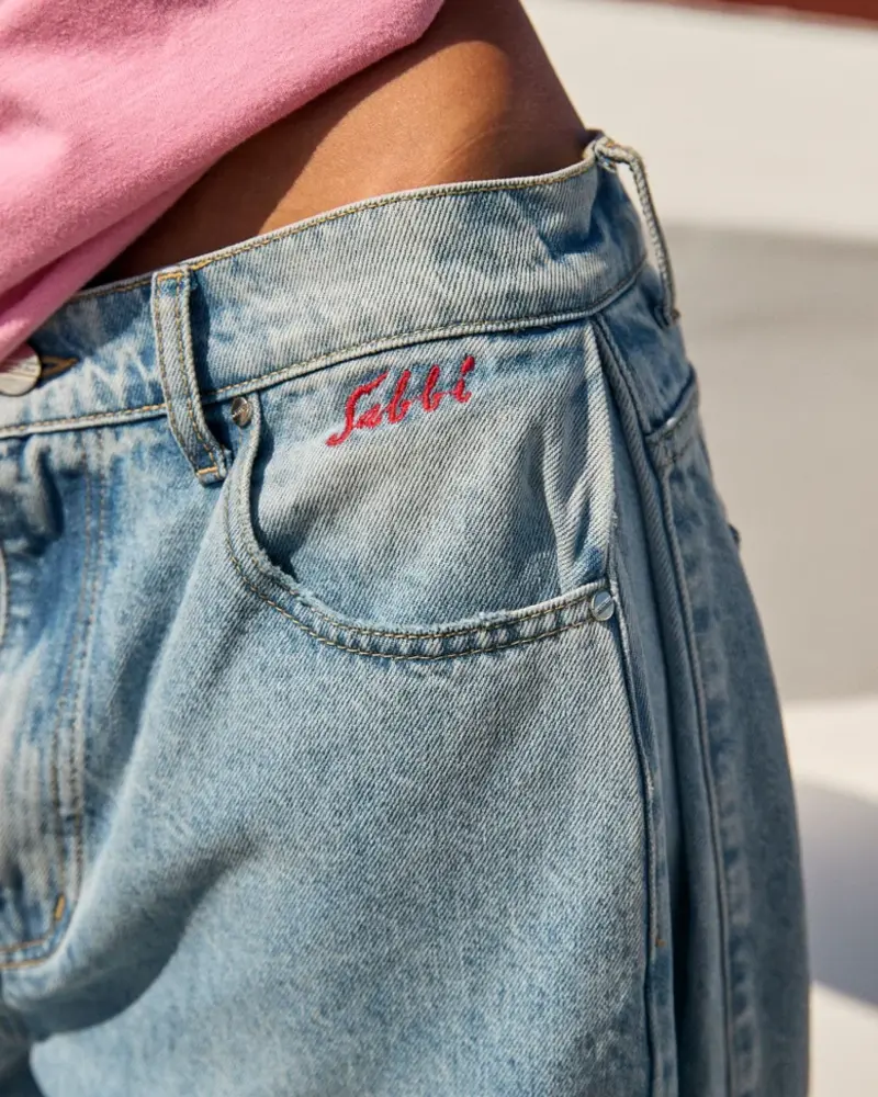 Sabbi The Wide Leg Denim Jean