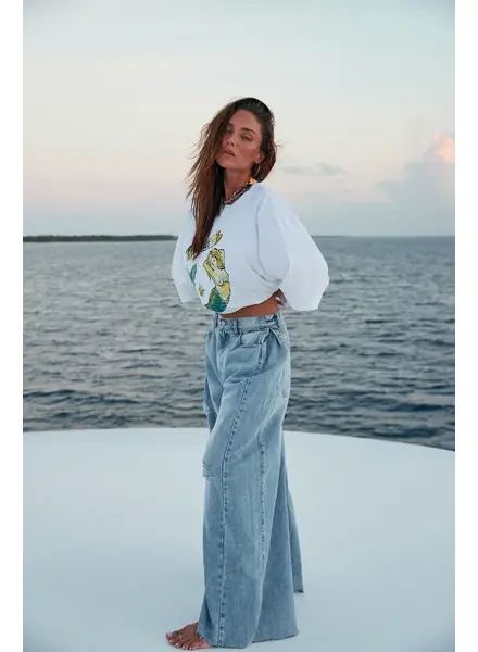 Sabbi The Wide Leg Denim Jean