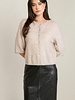 Anna Short Sleeve Cardigan | Dusty Pink