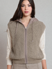Maeve Boucle Vest | Grey