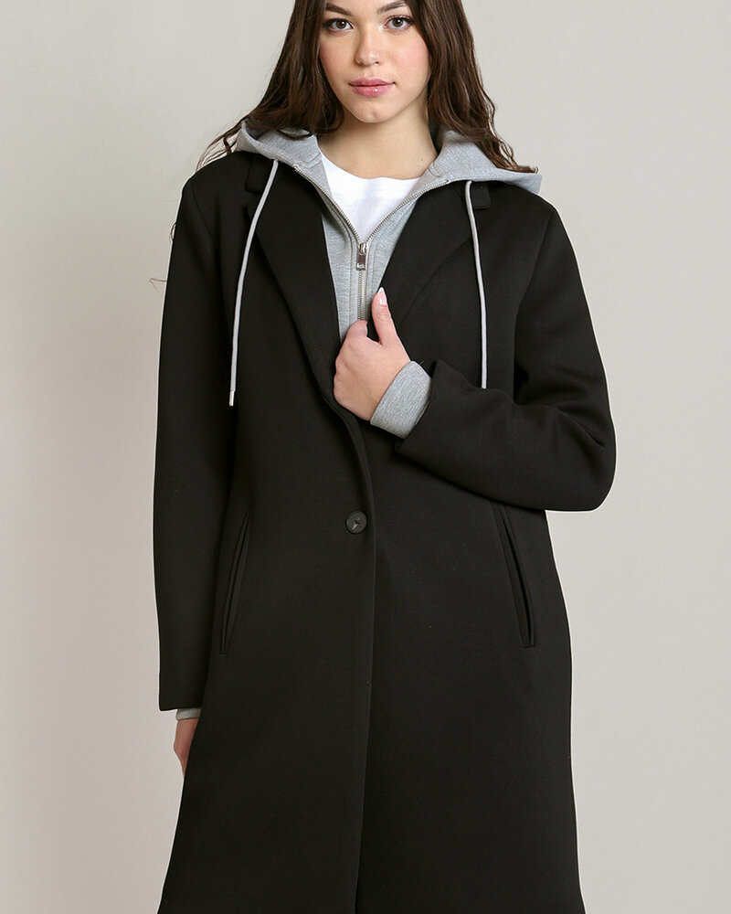 Connie Convertible Hooded Coat