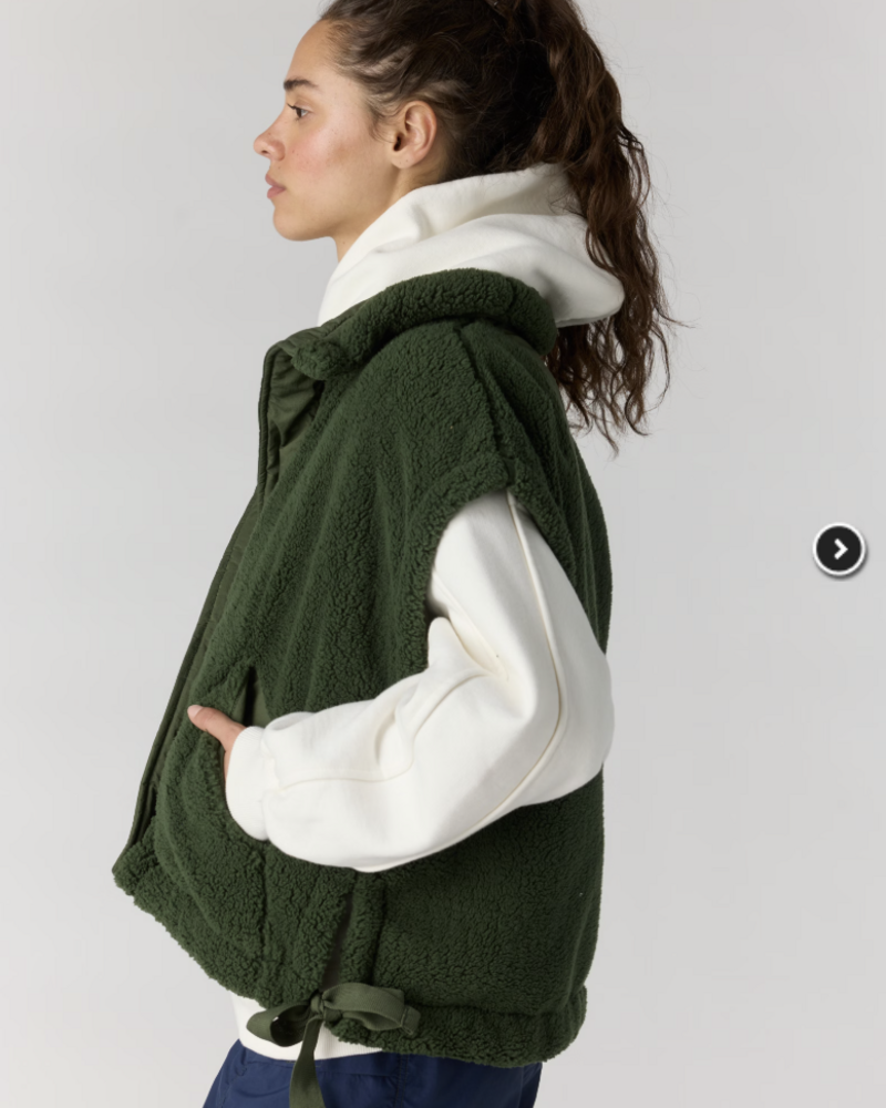 Free People Scout It Out Fleece Vest | Ivy