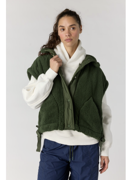 Free People Scout It Out Fleece Vest | Ivy