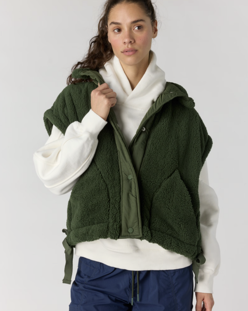 Free People Scout It Out Fleece Vest | Ivy