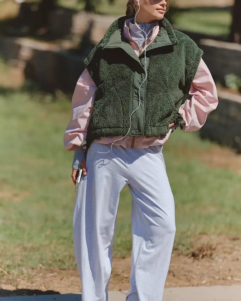 Free People Scout It Out Fleece Vest | Ivy