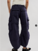 Free People Reef Curved Twill Cargo Pants | Black